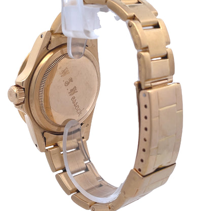 Rolex Submariner 1680 Black Nipple Dial 18K Yellow Gold