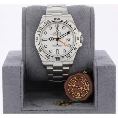 Rolex Explorer II Stainless Steel 42MM White Dial Polar 216570