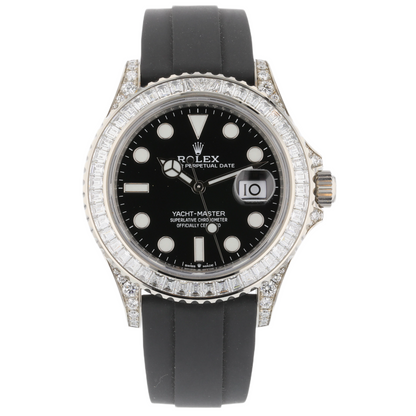 Rolex Yacht-Master 42mm White Gold Diamond Bezel 226679TBR