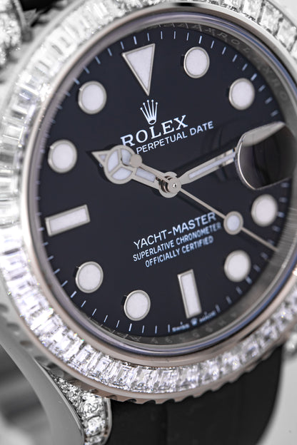 Rolex Yacht-Master 42mm White Gold Diamond Bezel 226679TBR