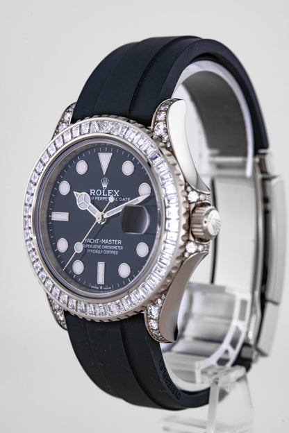Rolex Yacht-Master 42mm White Gold Diamond Bezel 226679TBR