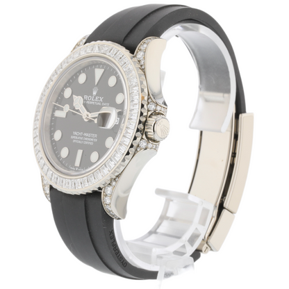 Rolex Yacht-Master 42mm White Gold Diamond Bezel 226679TBR