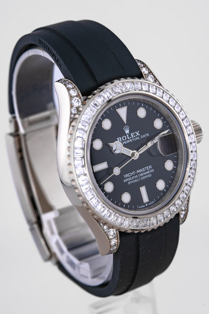 Rolex Yacht-Master 42mm White Gold Diamond Bezel 226679TBR