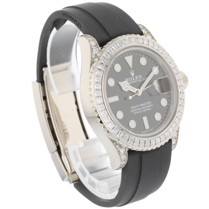 Rolex Yacht-Master 42mm White Gold Diamond Bezel 226679TBR