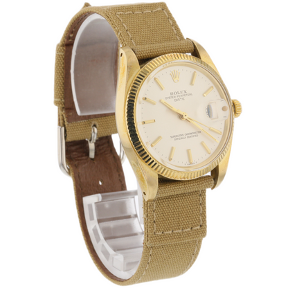 Rolex Date 34mm Yellow Gold Vintage 1503