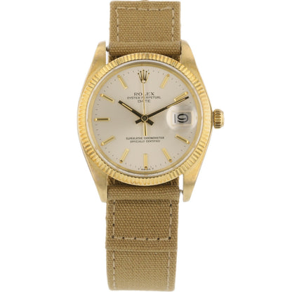 Rolex Date 34mm Yellow Gold Vintage 1503