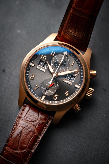 IWC Pilot Spitfire Perpetual Calendar Digital 47.5mm Rose Gold IW379103