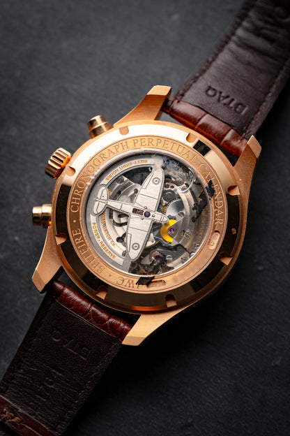 IWC Pilot Spitfire Perpetual Calendar Digital 47.5mm Rose Gold IW379103