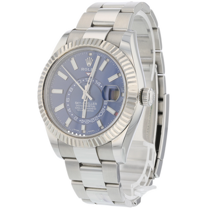 Rolex Sky-Dweller 42mm Stainless Steel Blue Dial 326934