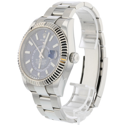 Rolex Sky-Dweller 42mm Stainless Steel Blue Dial 326934
