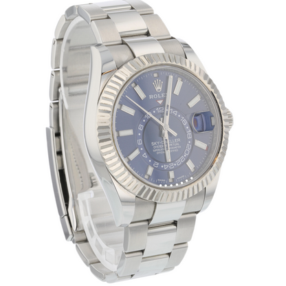 Rolex Sky-Dweller 42mm Stainless Steel Blue Dial 326934