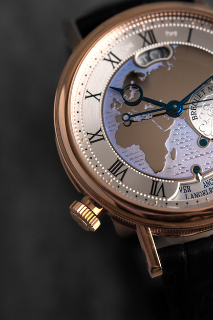 Breguet Classique Hora Mundi 43MM Rose Gold Europe 5717br/eu/9zu