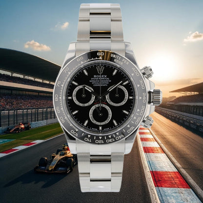 Rolex Daytona Ceramic Stainless Steel Black Dial 126500LN