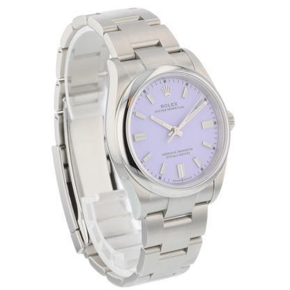 Rolex Oyster Perpetual 36mm Lavender 126000