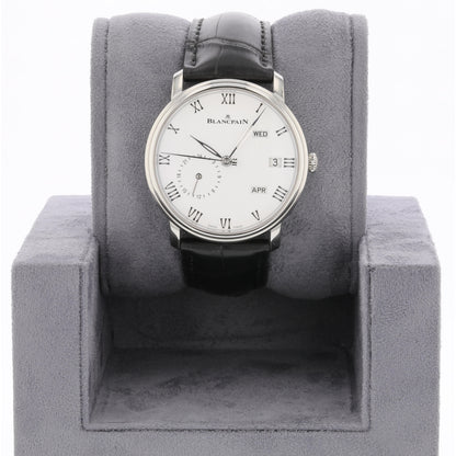 Blancpain Villeret Quantieme Annuel GMT 40mm stainless steel 6670-1127-55B