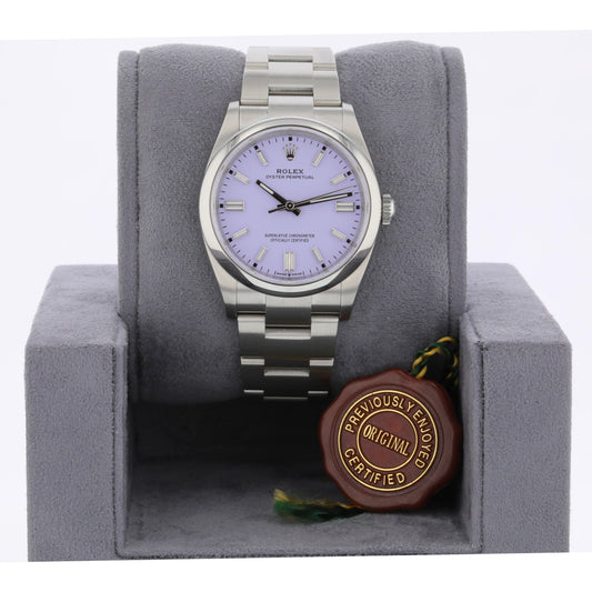 Rolex Oyster Perpetual 36mm Lavender 126000