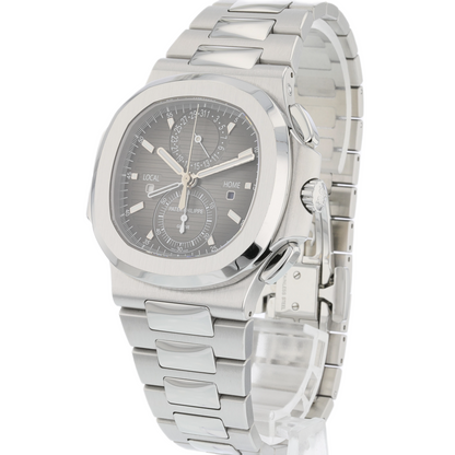 Patek Philippe Nautilus Travel Time Chronograph Stainless Steel 5990/1A-001