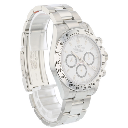 Rolex Daytona Stainless Steel White Dial Zenith 16520
