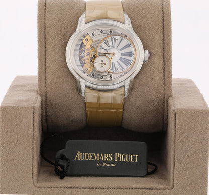 Audemars Piguet Millenary White Mother Of Pearl Dial Hand Wind 77247BC.ZZ.A813CR.01