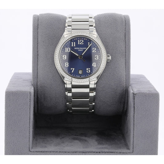 Patek Philippe Lady Twenty-4 Stainless Steel Diamonds Blue Dial 7300/1200a-001
