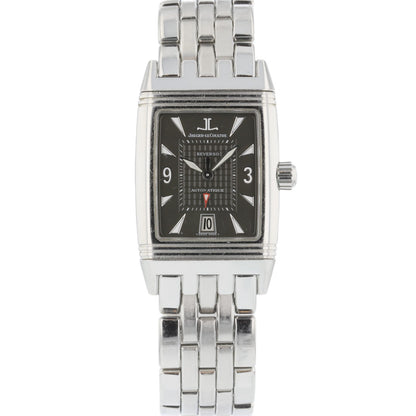 Jaeger LeCoultre Reverso Gran Sport Stainless Steel Grey Dial 290.8.60