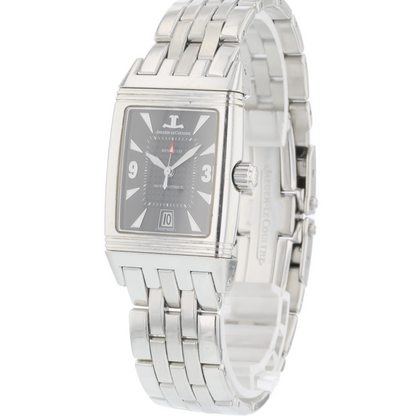 Jaeger LeCoultre Reverso Gran Sport Stainless Steel Grey Dial 290.8.60
