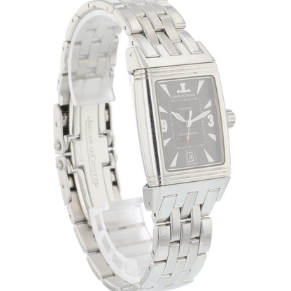 Jaeger LeCoultre Reverso Gran Sport Stainless Steel Grey Dial 290.8.60