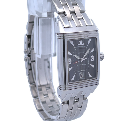 Jaeger LeCoultre Reverso Gran Sport Stainless Steel Grey Dial 290.8.60