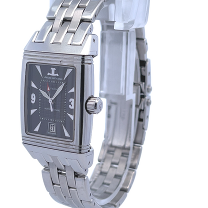 Jaeger LeCoultre Reverso Gran Sport Stainless Steel Grey Dial 290.8.60