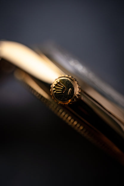 Rolex Vintage Circa 1946 Yellow Gold Link Bracelet Automatic 6548