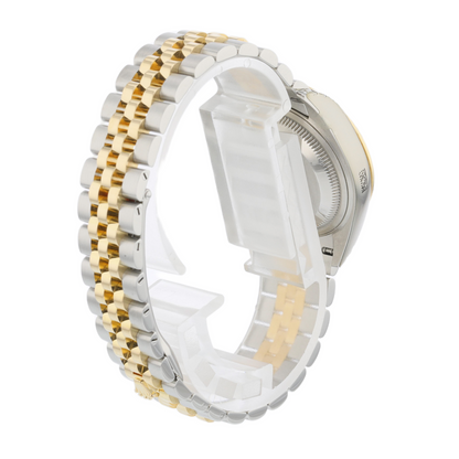 Rolex Datejust 28mm Yellow Gold and Stainless Jubilee Champagne Stick 279173