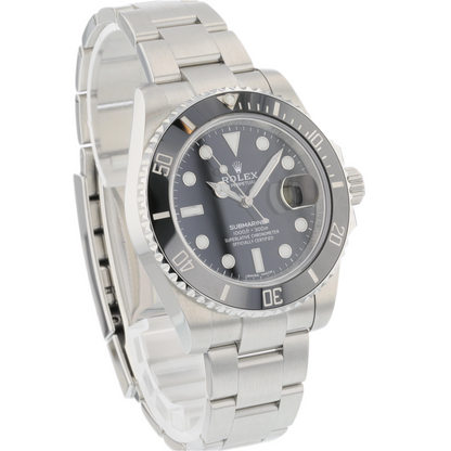 Rolex Submariner 40mm Ceramic Black Dial 116610ln