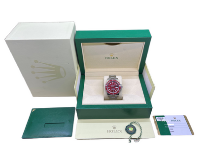 Rolex Submariner 40mm Red Bezel and Dial Steel 116610LN