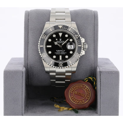 Rolex Submariner 40mm Ceramic Black Dial 116610ln
