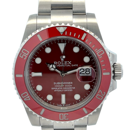 Rolex Submariner 40mm Red Bezel and Dial Steel 116610LN