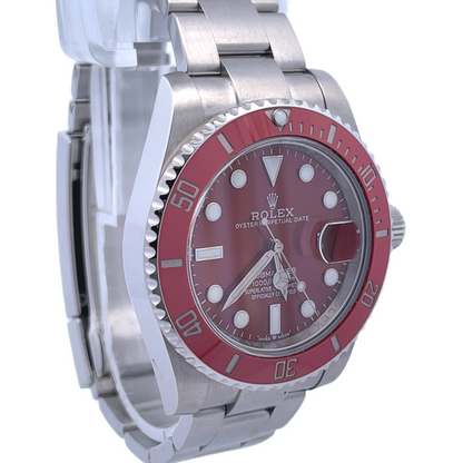 Rolex Submariner 40mm Red Bezel and Dial Steel 116610LN