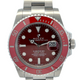 Rolex Submariner 40mm Red Bezel and Dial Steel 116610LN