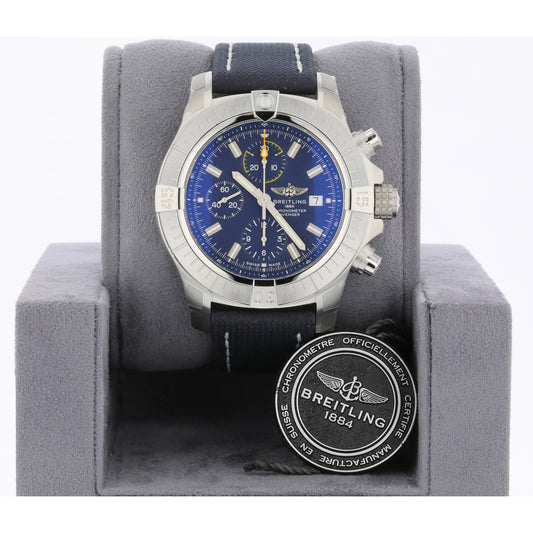 Breitling Avenger Chronograph 45mm Blue Dial A13317101C1X2