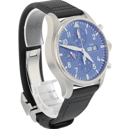 IWC Pilot 43mm Le Petit Prince Chronograph Stainless Steel IW377714