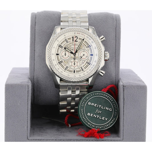 Breitling Bentley Barnato 42 Chronograph Automatic Silver Skeleton Dial A4139021/G795 LQCT5K