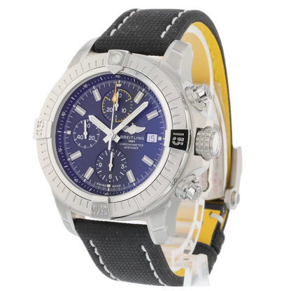 Breitling Super Avenger 45mm Stainless Steel Black Dial A13375101B1X2