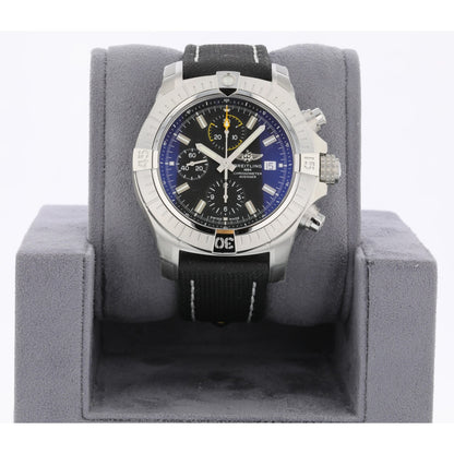 Breitling Super Avenger 45mm Stainless Steel Black Dial A13375101B1X2