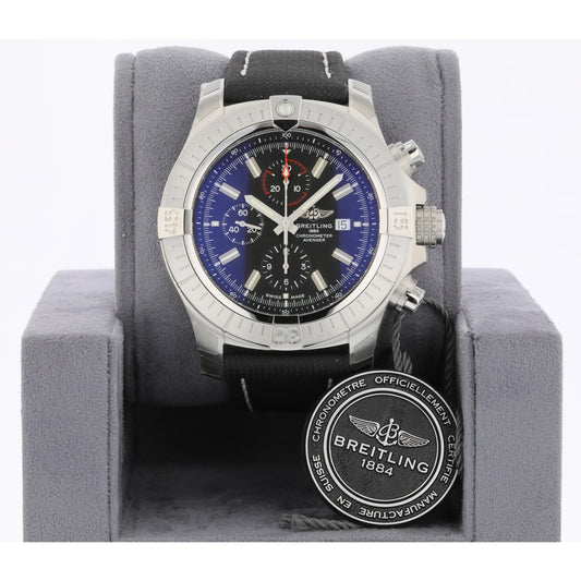 Breitling Super Avenger 48mm Stainless Steel Black Dial A13375101B1X2