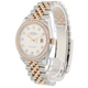 Rolex Datejust 36mm Everose and Stainless Steel Diamond Bezel Mother of Pearl 126281RBR