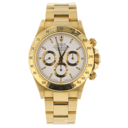 Rolex Daytona Zenith Movement 18K Yellow Gold 16528