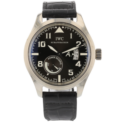 IWC Pilot 44mm Antoine de Saint-Exupery 18k White Gold Bronze Dial IW320102