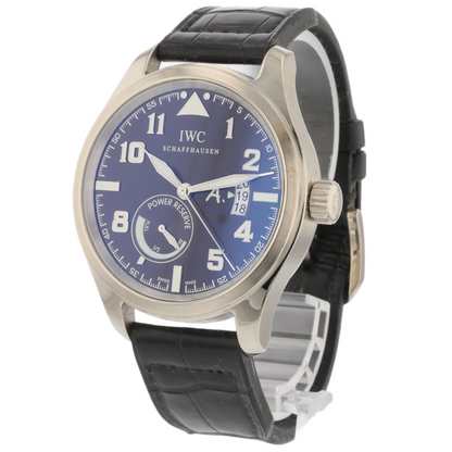 IWC Pilot 44mm Antoine de Saint-Exupery 18k White Gold Bronze Dial IW320102