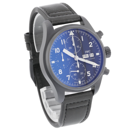 IWC Pilot Chronograph Ceratanium Tribute To 3705 IW387905