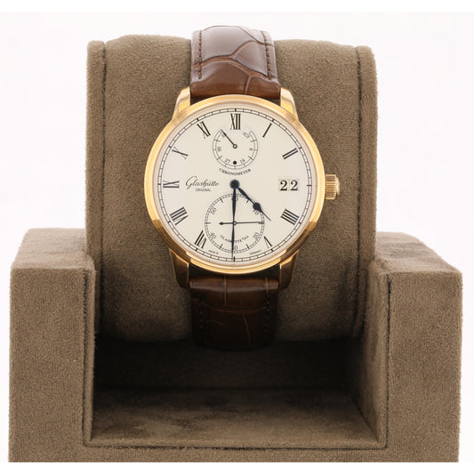 Glashutte Original Senator Chronometer Red Gold Manual Wind 1-58-01-02-05-50