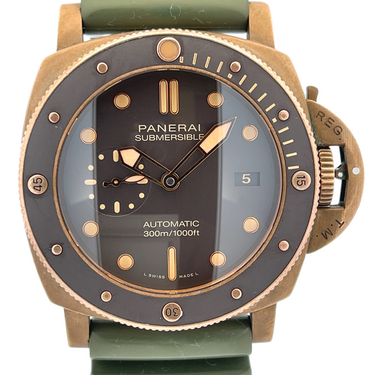 Panerai Submersible 47mm Bronze Brown Dial PAM00968